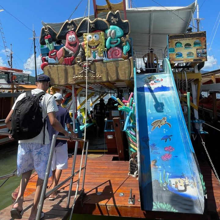 ESCUNA - SpongeBob THEMATICO - 09:00 Horas - Ilha dos Cocos