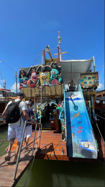 ESCUNA - SpongeBob THEMATICO - 09:00 Horas - Ilha dos Cocos