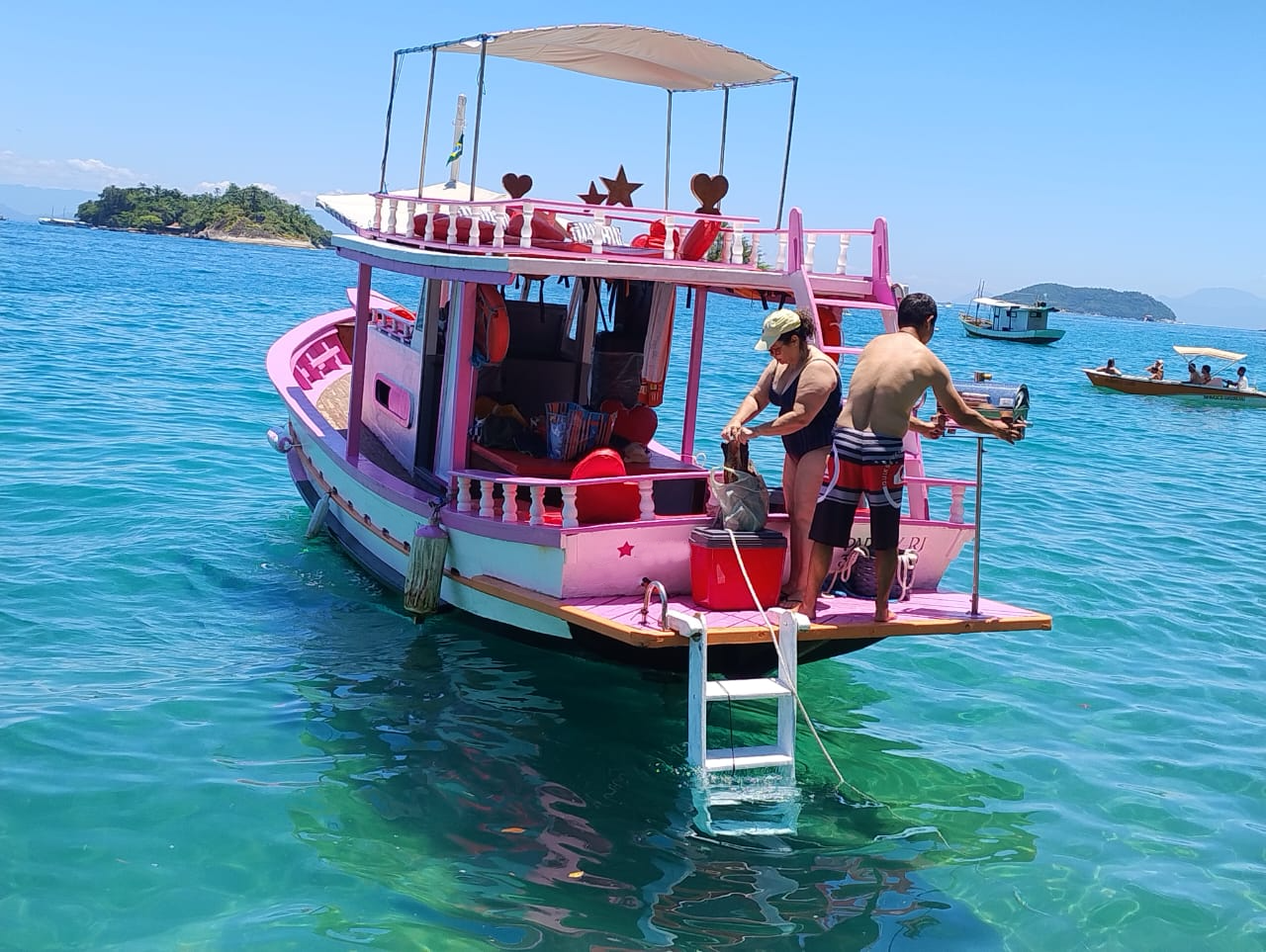 BARCO PRIVATIVO PARATY Stand Up incluso