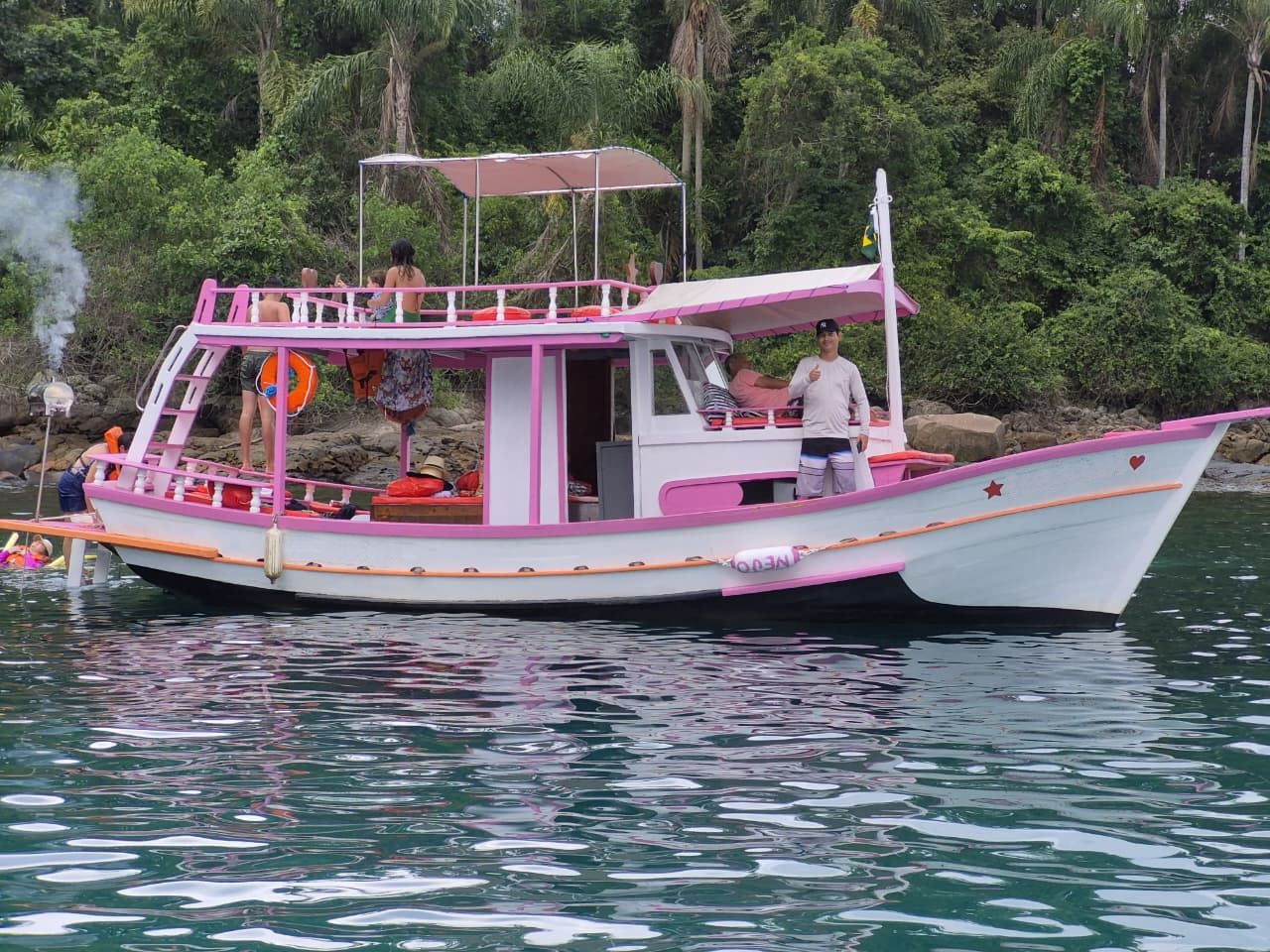 BARCO PRIVATIVO PARATY Stand Up incluso