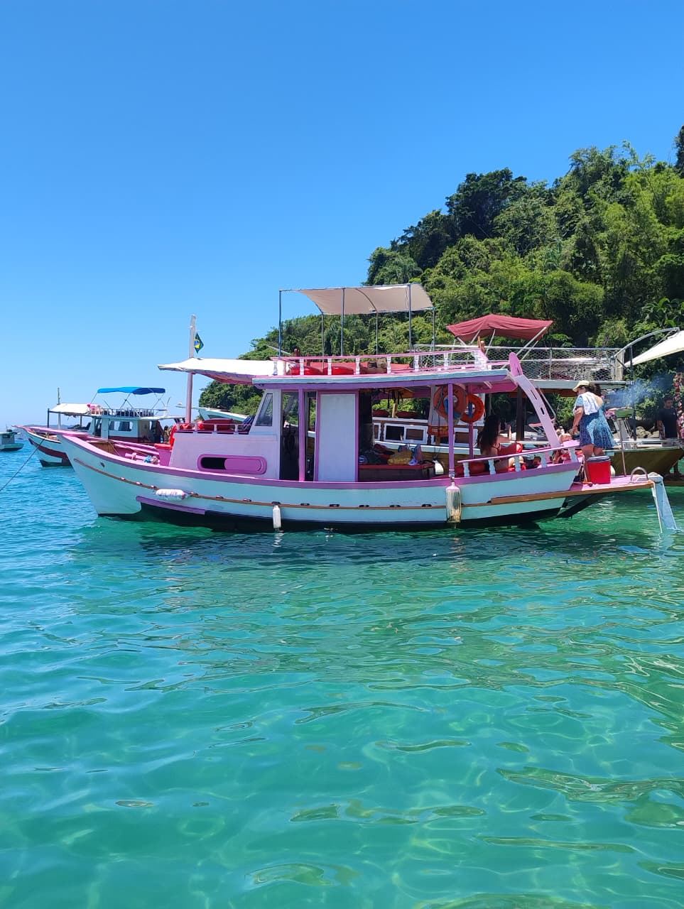 BARCO PRIVATIVO PARATY Stand Up incluso