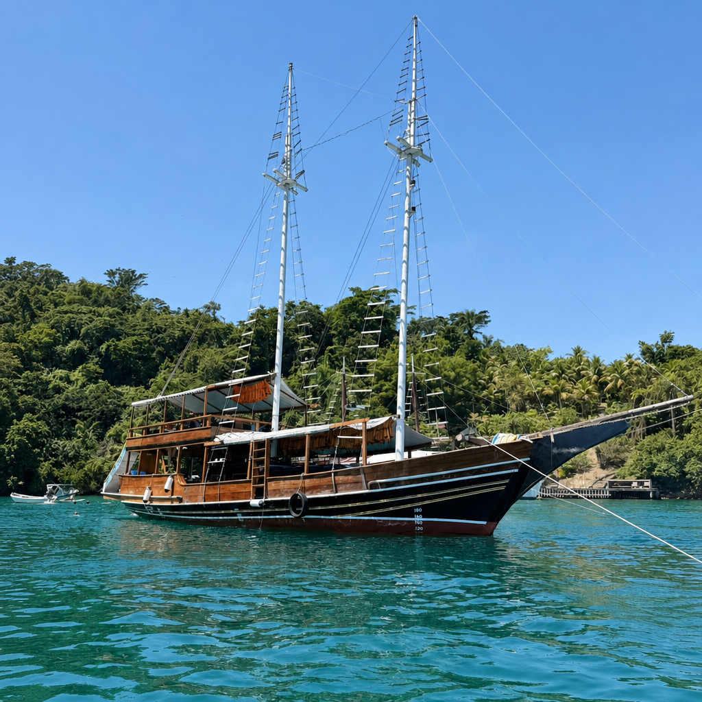 Escuna ADVENTURE 10:30h – 6 Horas de Passeio e 5 Paradas